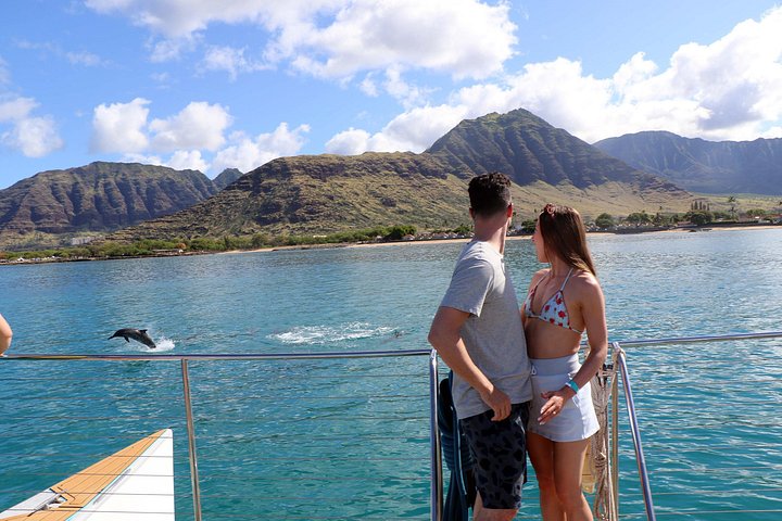 Luxury Snorkel Cruise with Dolphin Watch and Hawaiian Meal, photo 10 of 10