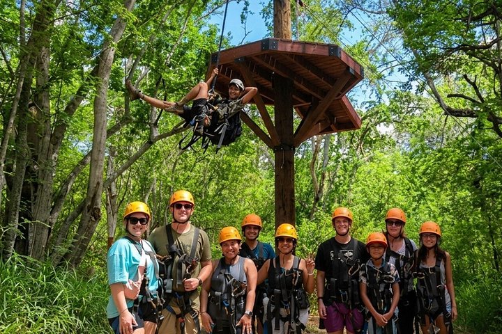 3 Zipline Adventure, Optional Waikiki Shuttle for the 10 a.m. Tour, photo 8 of 10