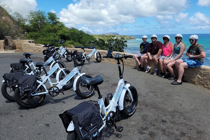 Electric Bike Ride and Diamond Head Hike Tour, photo 2 of 10