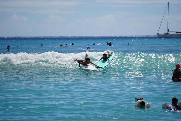 Surfing Lessons in Waikiki with Hawaii Firefighters, photo 8 of 10