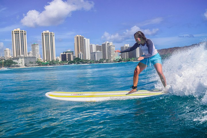 Waikiki Private Group Surf Lesson, photo 8 of 10
