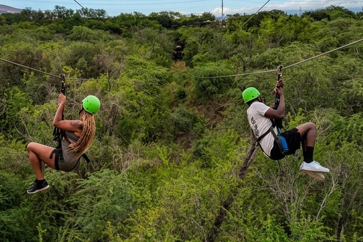 3 Zipline Adventure, Optional Waikiki Shuttle for the 10 a.m. Tour, photo 6 of 10