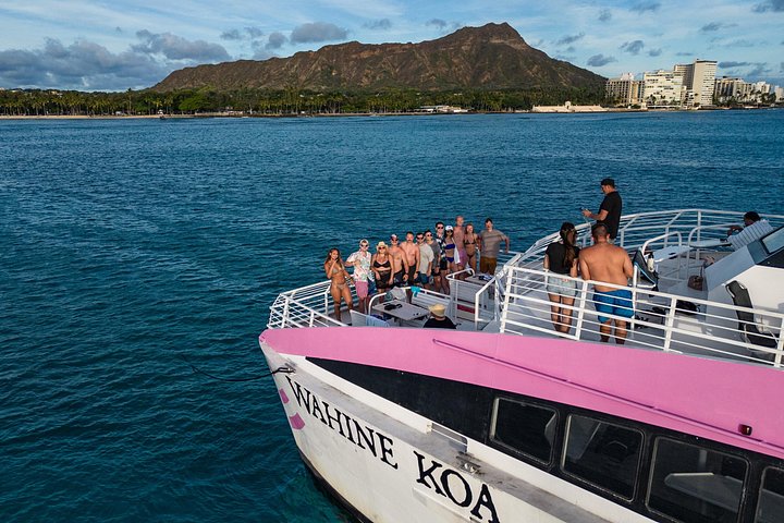 Waikiki 2-Hour Friday Night Fireworks Catamaran Cruise, photo 4 of 10