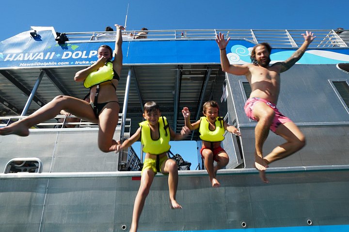 Swim with Dolphins Catamaran with Waterslide and Lunch on Oahu, photo 10 of 10