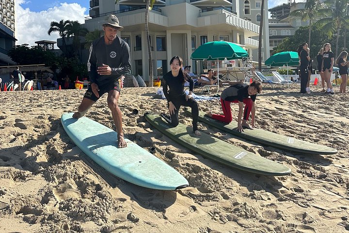 Surfing Lessons in Waikiki with Hawaii Firefighters, photo 2 of 10