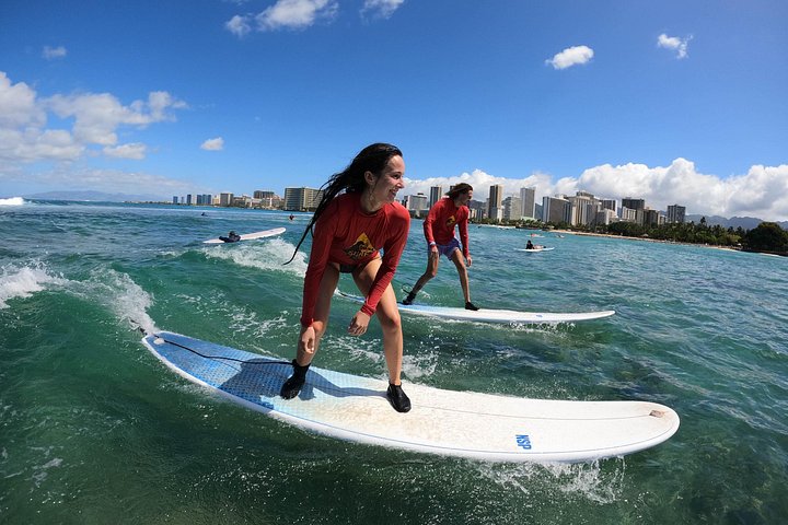 Family, Private and Group Surf Lessons with Waikiki Courtesy Shuttle, photo 5 of 10