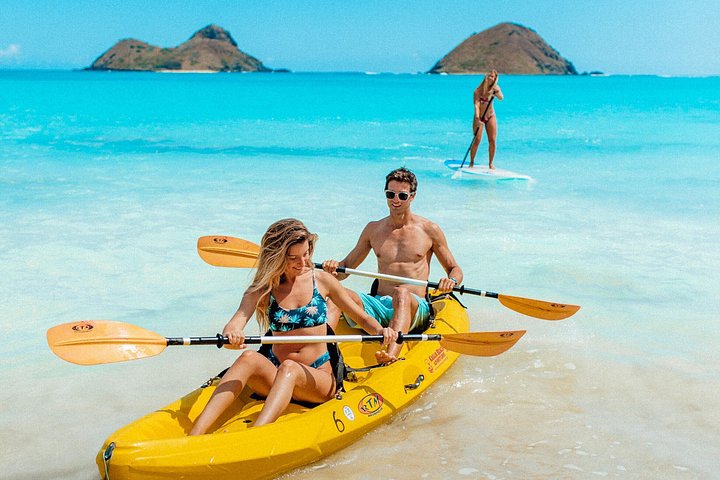 Kayak to the Mokulua Islands, Queen's Bath and Snorkel, Kailua, photo 3 of 10