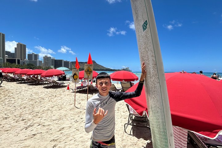 Surfing Lessons in Waikiki with Hawaii Firefighters, photo 4 of 10